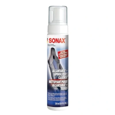 Obrázek SONAX XTREME polstrování + čistič alcantary, bez hnacích plynů (250 ml), důkladně a šetrně čistí všechny textilie v interiéru, č. výr. 02061410