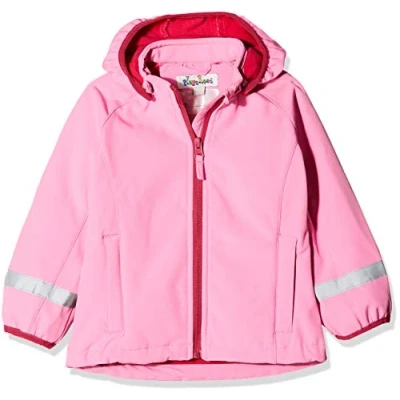 Obrázek Playshoes Unisex dětská softshellová bunda outdoor kabát, Růžová