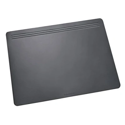 Obrázek Läufer 32606 Matton podložka na psací stůl 40 x 60 cm, černá, protiskluzová psaní pro obzvlášť vysoký komfort psaní, elegantní příslušenství stůl, sametová spodní strana