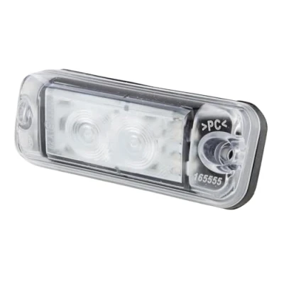 Obrázek HELLA 2PF 009 514 011 Polohové světlo hraniční přívěs karavan LED 24V vestavba/šroubové připojení ECE Barva skla: čiré přední množství: 1