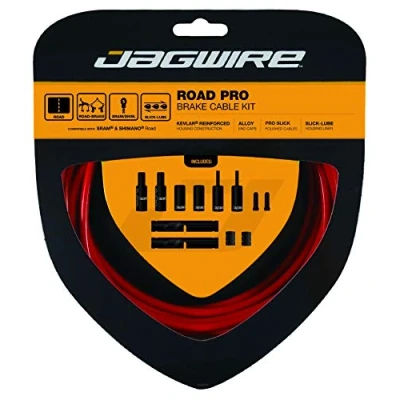 Obrázek Jagwire pck204 Kabelset und Gaines Unisex Erwachsene, Rot
