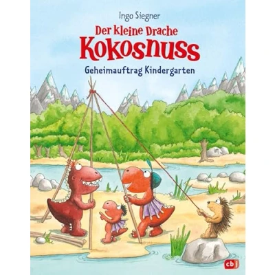 Obrázek Der kleine Drache Kokosnuss Geheimauftrag Kindergarten (Kokosnuss Bilderbücher, Band 8)