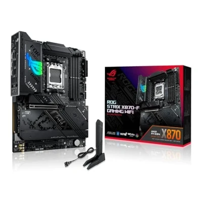 Obrázek ASUS ROG Strix X870 F Gaming WiFi základní deska patice AM5 (AMD, X870, ATX, 16+2+2 Power Stages, Dynamic OC Switcher, Core Flex, DDR5, 7, M.2, PCIe 5.0)