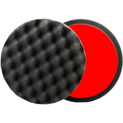 Obrázek ALCLEAR 5616030F finální podložka proti hologramům, sada 2 ks, lešticí houbičky na auto, vaflované, průměr: 160 x 30 mm, antracit, leštící houba pěna pro