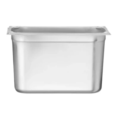 Obrázek HENDI Nádoba na gastronormy, odolná vůči teplotám od 40 do 300 C, horkovzdušná kamna chladničky a mrazničky Chafing Dishes Bain Marie, stohovatelná, 7,8 l, GN 1/3, 325 x 176 (V)200 mm,