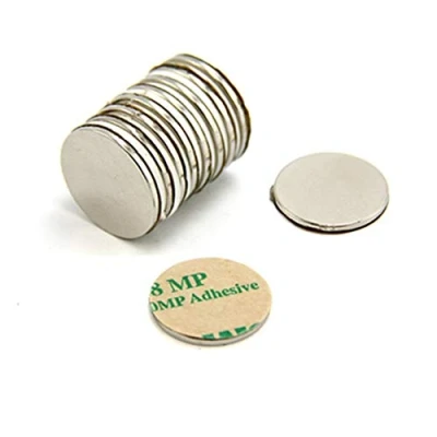 Obrázek Klebstoff N42 Neodym Magnet Für Kunst, Handwerk, Modellherstellung, Diy, Hobbys 20mm Durchmesser x 1,5mm 2kg Zug Süd Pack von 10