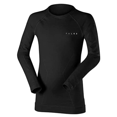 Obrázek FALKE Unisex dětské Wool Tech funkční tričko dlouhý rukáv studené až velmi teploty spodní prádlo teplé, prodyšné, regulující klima, potlačující zápach vlna materiál 1 kus