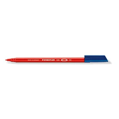 Obrázek STAEDTLER 326 2 fixy Noris Club, cca 1,0 mm, omyvatelné, 10 kusů v kartonovém pouzdře, červené