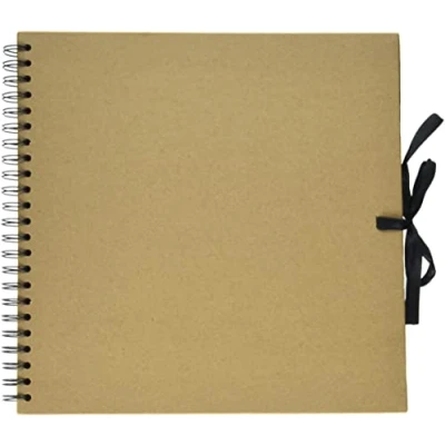 Obrázek Artemio Scrapbookingové album se spirálovou vazbou, 30 x cm, přírodní barvy