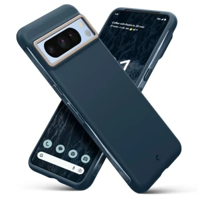 Obrázek CYRILL Pouzdro Spigen UltraColor [bez prachu] kompatibilní s Google Pixel 8 Pro (2023) Deep Sea