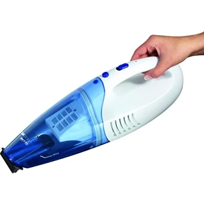 Obrázek Clatronic ruční vysavač AKS 828 přenosný, lehký mini 1400 mAh do auta mokrý a suchý auta, domu, kuchyně, zvířecích chlupů permanentní prachový filtr (omyvatelný)