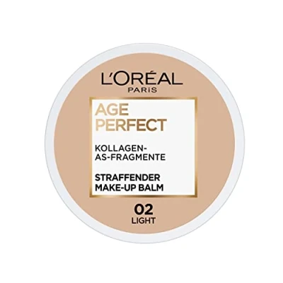 Obrázek L&#039;Oréal Paris Age Perfect zpevňující make up balzám 02 Light, pečující zázrak pro zdravě vypadající pleť, 18 ml