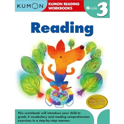 Obrázek Grade 3 Reading (Kumon Workbook) Workbooks)