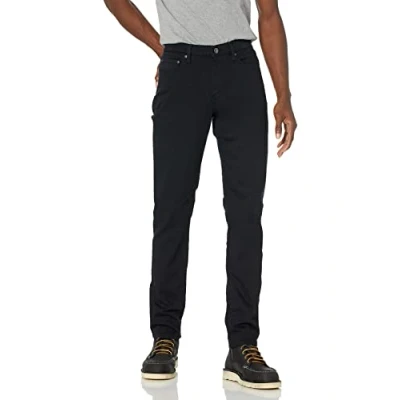 Obrázek Amazon Essentials Herren Jeans aus Komfortablem Stretch, Schmale Passform (Früher Goodthreads), Schwarz, 33W / 34L