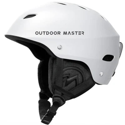Obrázek OutdoorMaster Kelvin Unisex lyžařská helma na sněhové sporty pro lyžování/snowboard s ventilačním systémem, sněhová muže, ženy a mládež