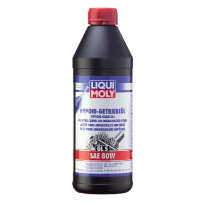 Obrázek LIQUI MOLY Hypoidní převodový olej (GL5) SAE 80W 1 l převodovkový hydraulický výr. č.: 1025
