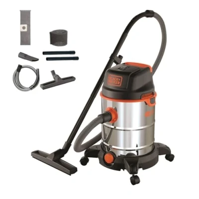 Obrázek BLACK+DECKER Mokrý a suchý vysavač BXVC30XDE (1600 W, 30 litrů)