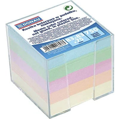 Obrázek DONAU 7491001 99 krabička na lístky/lístky/lístky lístečky, 83 x 75 mm, (tříděné)