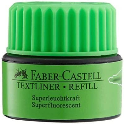 Obrázek FABER CASTELL 154963 zvýrazňovač Refill, zelený, pro Textliner 1543, 1546 a 1548