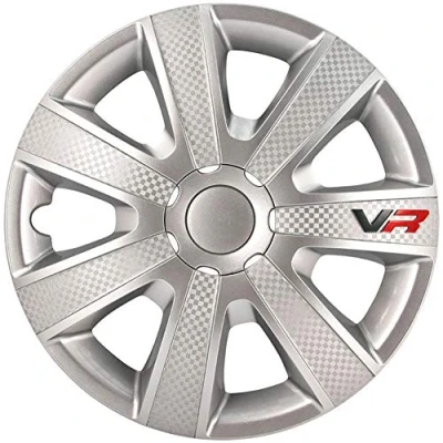Obrázek Autostyle VR sada krytů na kola 4 ks, 35,56 cm (14&quot;), stříbrná