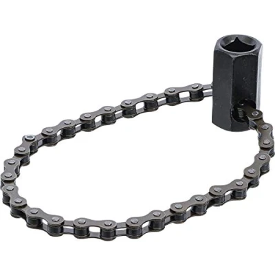 Obrázek BGS Diy 1020 Univerzální řetězový klíč na olejový filtr pohon vnitřní čtyřhran 12,5 mm (1/2&quot;) Ø 100