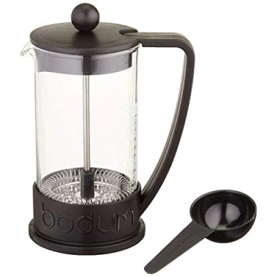 Obrázek Bodum BRAZIL Kávovar (French Press System, permanentní nerezový filtr, 1,0 litru) černá