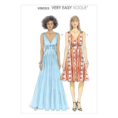 Obrázek Vogue střihací vzor, trikot, vícebarevný, E5 (14 16 18 20 22)