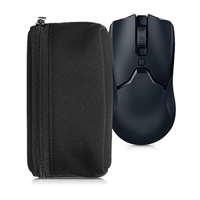 Obrázek kwmobile pouzdro kompatibilní s Universal Gaming Mouse neoprenové pro PC ochranné počítač myš taška neoprenová černé