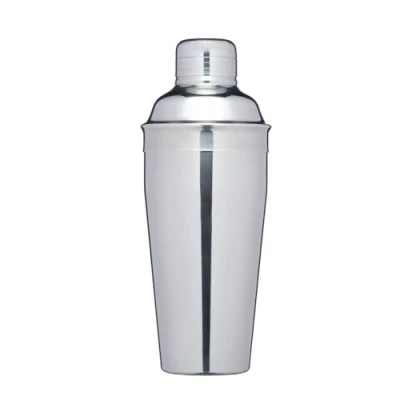 Obrázek BarCraft, Doppelwandiger Isolierter Cocktail Shaker, Deluxe Silber, Mixer für die Zubereitung von Mixgetränken, in Geschenkbox, 500 ml Edelstahl