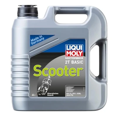 Obrázek LIQUI MOLY Motorbike 2T Basic Scooter 4 L Motocykl 2taktní olej výr. č.: 1237