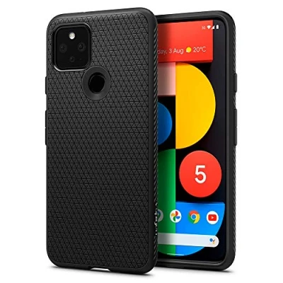 Obrázek Spigen Liquid Air pouzdro kompatibilní s Google Pixel 5 černé