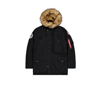 Obrázek Alpha Industries Polar Parka, Muži, Velikost: Small, Black