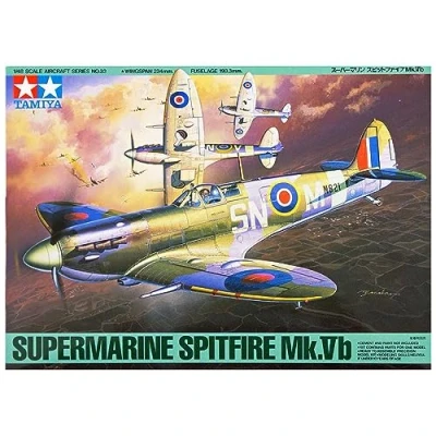 Obrázek Tamiya 1: 48 Supermarine Spitfire Mk.Vb (anglická verze)