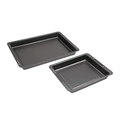 Obrázek sada pečicích plechů zapékacích forem 2 v 1 CHG Made in Germany, 42,0 x 29,0 4 cm a 23,0 4,0
