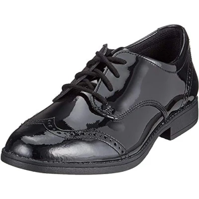 Obrázek Clarks Dívčí polobotky Sami Walk Y Mary Jane, Černá Black Patent, 35.5 eu