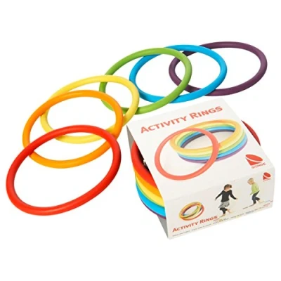 Obrázek Gonge Activity Rings, Set of 6 Plastic Rubber Diameter: 16. 4 cm, sada ks