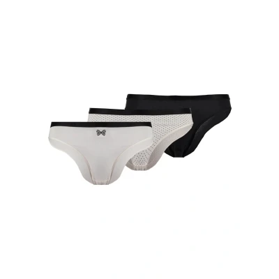 Obrázek DIM Pocket Brief 3 PACK Kalhotky, Ženy, Velikost: 42/44, Noir