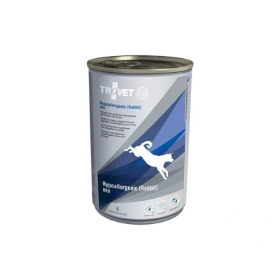 Obrázek Konzerva TROVET Canine Hypoallergenic Rabbit RRD 400g