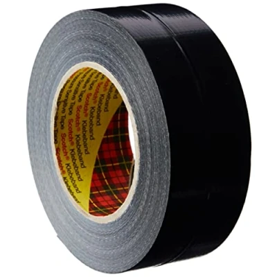 Obrázek 3M Vysoce výkonná lepicí páska 2904, velmi přizpůsobitelná, silná Gaffa, 48 mm x 50 m, černá