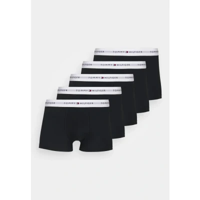 Obrázek Tommy Hilfiger Signature Trunk 5 PACK Boxerky, Muži, Velikost: Small, Des sky/antique silver/white