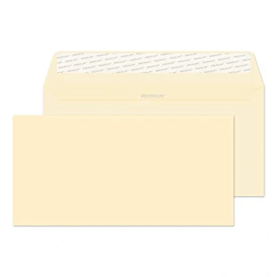 Obrázek Blake Premium Business 61254 Briefumschläge Haftklebung DL 110 x 220 mm 120 g/m² 25 Stück, Creme Wave