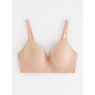 Obrázek Lindex Flora Wirefree Podprsenka pod tričko, Ženy, Velikost: 90A, Beige