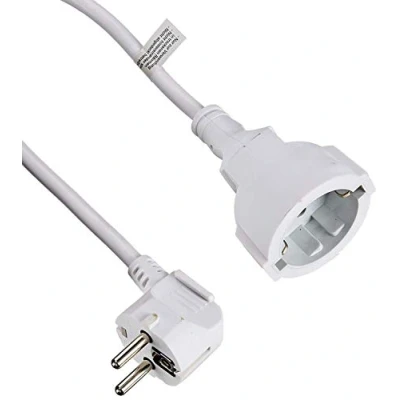 Obrázek Vivanco, SKV 2 W, prodloužení Schuko AA82 m, TÜVund GS testováno, bílá