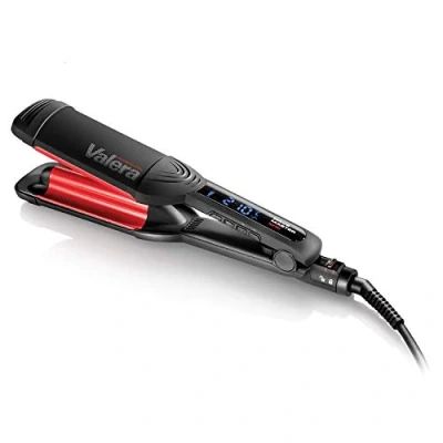 Obrázek Valera, Wave Master Ionic 647.03, Professionelles Welleisen aus Keramik, für gewelltes Haar, digitale Temperaturkontrolle, Ionen Generator, schnelles Aufheizen und automatische Abschaltung, Swiss Made
