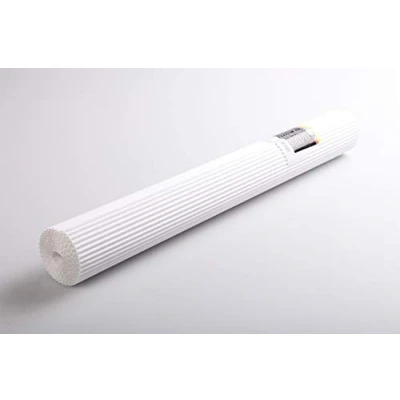 Obrázek Clairefontaine 451001C Rolle Wellpappe Maxi (2 x 0,70m, 175g, ideal für Bastelprojekte) 1 weiß