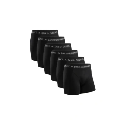 Obrázek Danish Endurance 6 PACK Classic Trenýrky, Muži, Velikost: 4XL, Black
