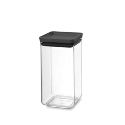 Obrázek Brabantia Vorratsdose, Silikon Kunststoff, Dunk Grau, 1.6L