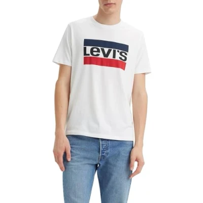 Obrázek Levi&#039;s Sportswear LOGO TEE Triko s potiskem, Muži, Velikost: Small, White