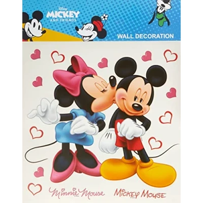 Obrázek AG Design DKs 1085 Disney Micky myš, nálepka na zeď, papír, vícebarevný, 30 x cm