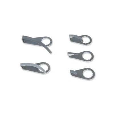 Obrázek KS Tools Čepel škrabky na stlačený vzduch, oscilační řezačka 515.5094, délka 36 mm, zakřivená, zahnutá tažná čepel ze speciální nástrojové oceli